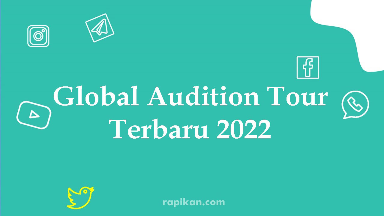 Link YG Entertainment Global Audition Tour 2022 Terbaru